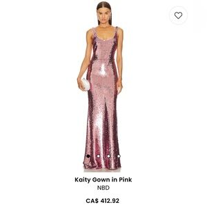 Brand new with tags. Size small. NBD Katy gown.